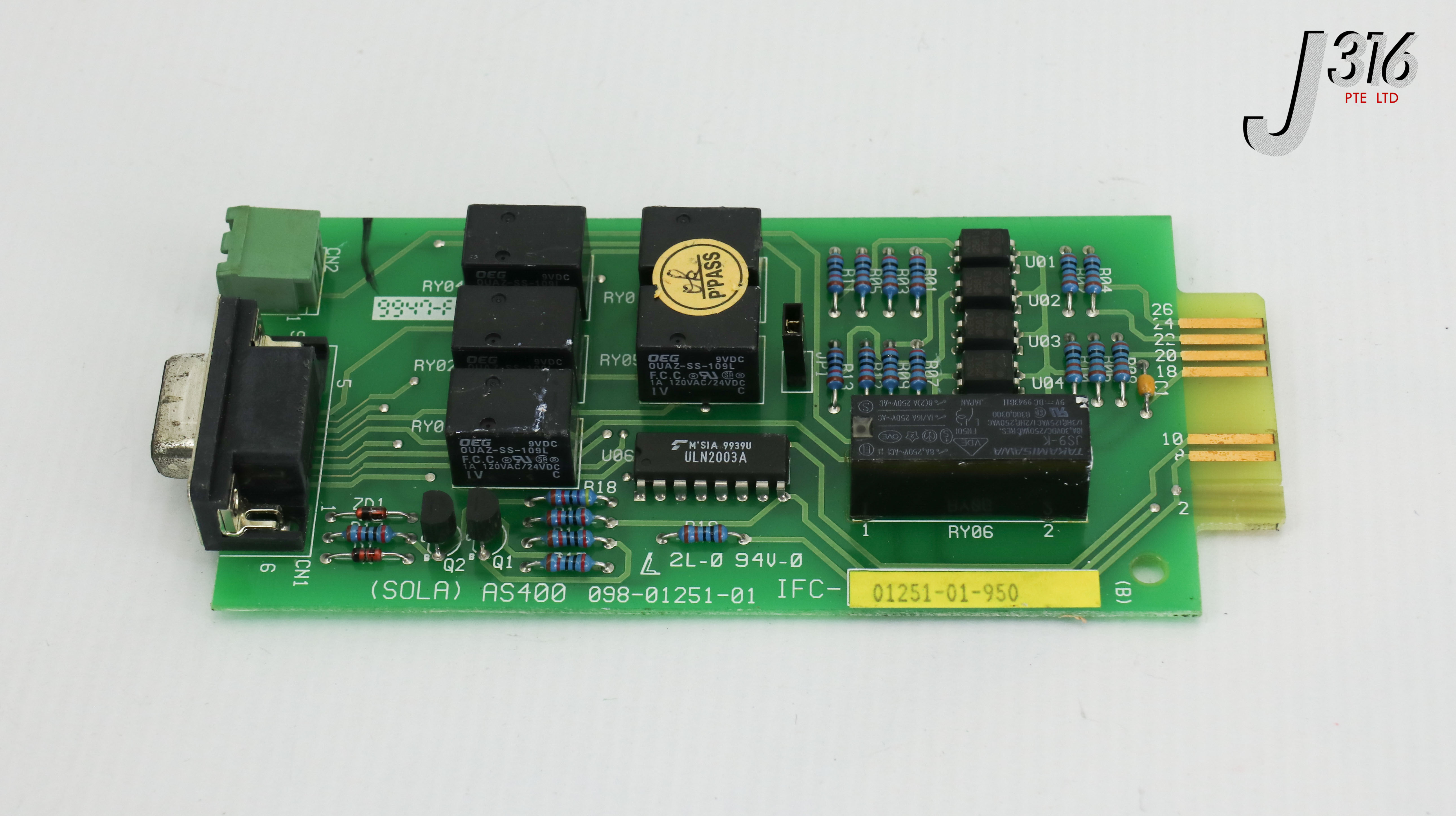 *・＊・* 22747 SOLA PCB ASSY, AS400, 098-01251-01 IFC-01251-01-950 | eBay